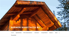 Desktop Screenshot of hirsitaito.fi